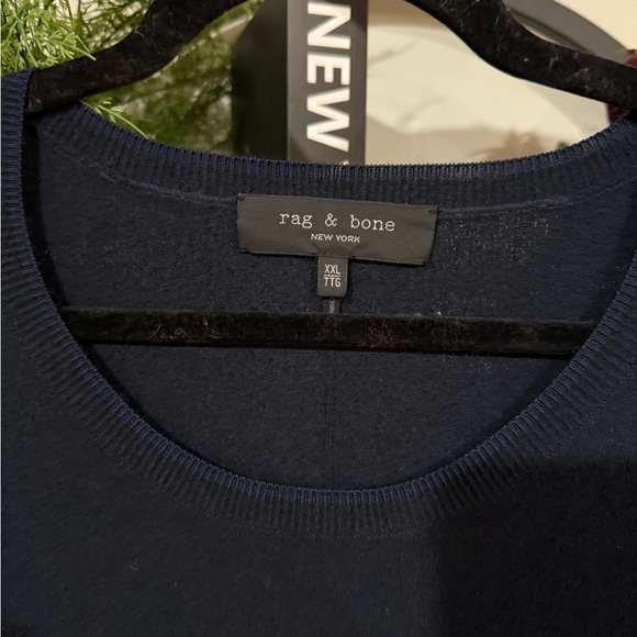 Rag & Bone Black Oversized Short Sleeve T-Shirt size xxl - Picture 3 of 5